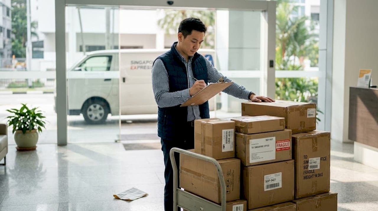 Fast shipping options list: quick delivery from Singapore