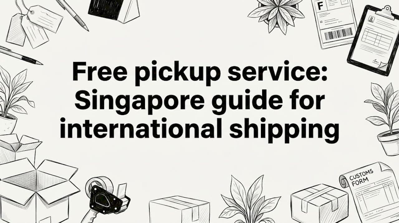 Free pickup service: Singapore guide for international shipping