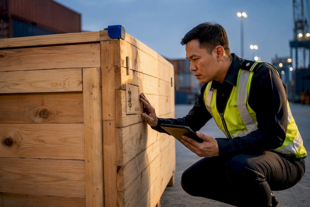 Prevent Two Week Holds: ISPM 15 Wood Packaging Checks for Shippers